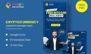 Bitcoin Banner Animated Banner Google Web Designer