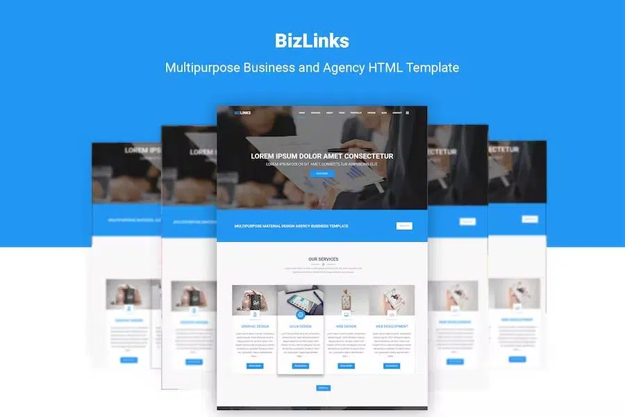 BizLinks – Multipurpose Business and Agency HTML Template