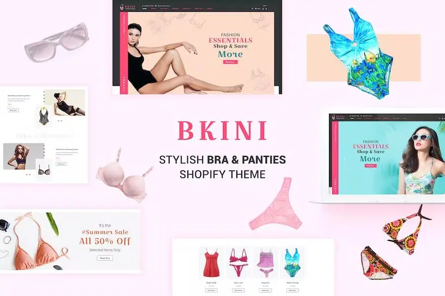 Bkini – Lingerie Shop, Bikini Shopify Theme
