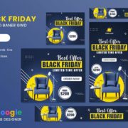 Black Friday Sale Banner HTML5 Banner Ads GWD