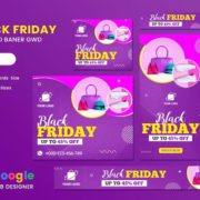 Black Friday Sale HTML5 Banner Ads GWD