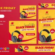 Black Friday Sale Product HTML5 Banner Ads GWD