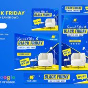 Black Friday Sofa HTML5 Banner Ads GWD