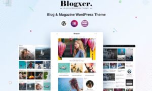 Bloxer – Blog & Magazine WordPress Theme