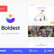 Boldest – Consulting and Marketing Agency WordPress Theme