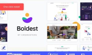 Boldest – Consulting and Marketing Agency WordPress Theme