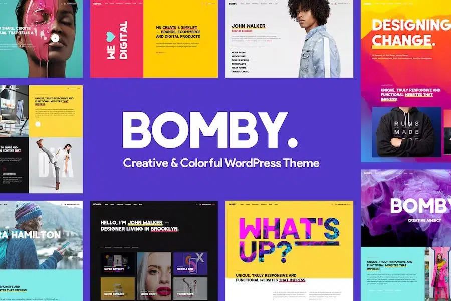 Bomby – Creative Multi-Purpose WordPress Theme