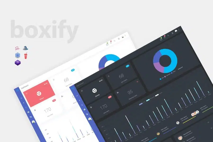 Boxify – Bootstrap 4 Admin Dashboard