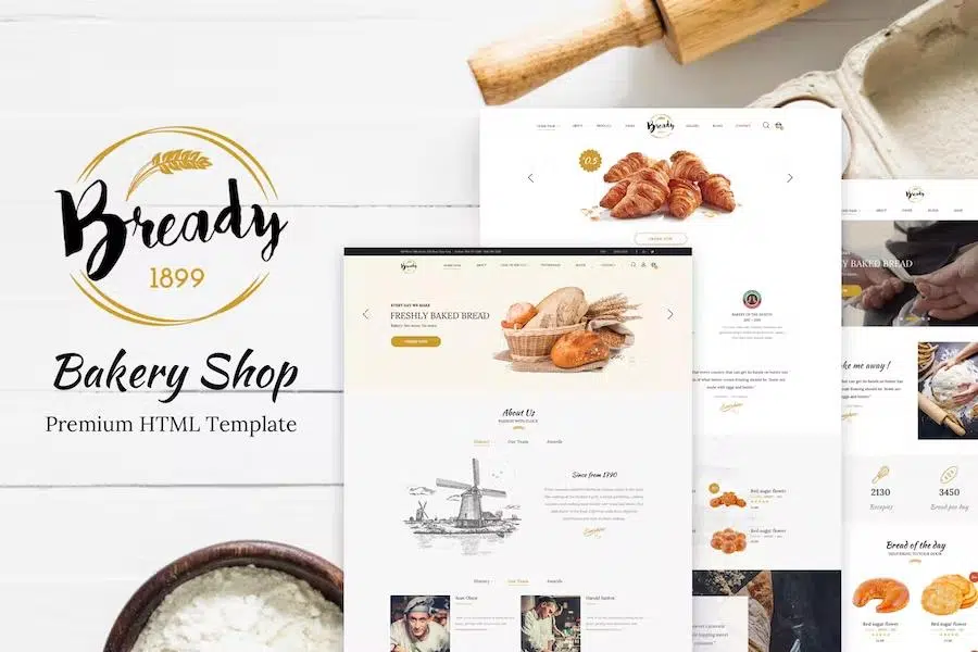 Bready – Bakery, Cakery & Food Template