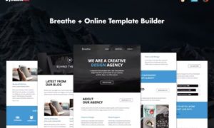 Breathe – Responsive Email + Online Builder