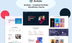 Brofolio – Creative Portfolio WordPress Theme