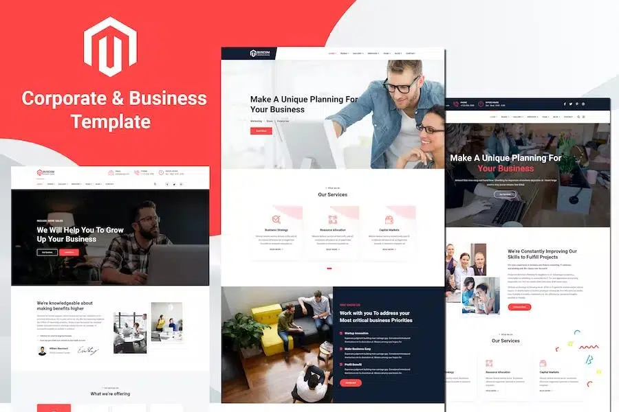 Buscom – Multipurpose Business and Corporate Template