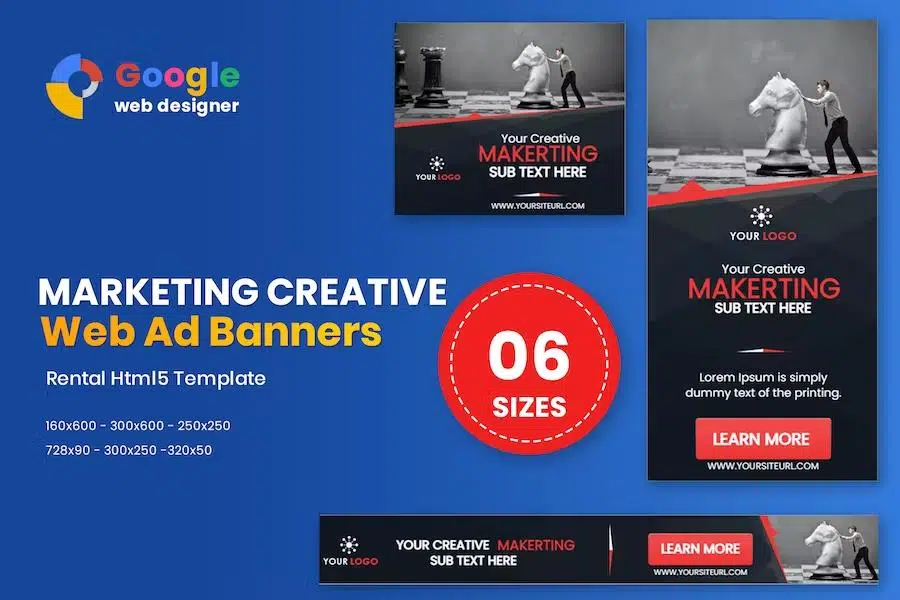 Business Banners HTML5 Animate GWD