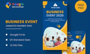 Business Event Animated Banner GWD