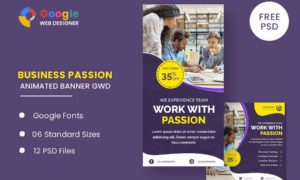 Business Team Animated Banner Google Web Designer