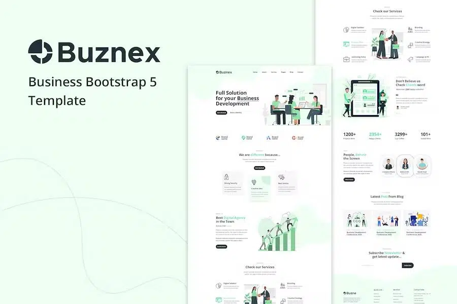 Buznex – Corporate Business Bootstrap5 Template