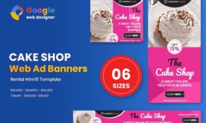 Cake Banners HTML5 – GWD