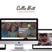Callie Britt – Family Counselling Psychology WordPress Theme