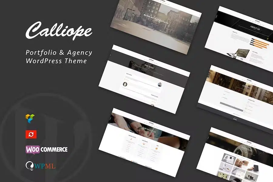 Calliope – Portfolio & Agency WordPress Theme