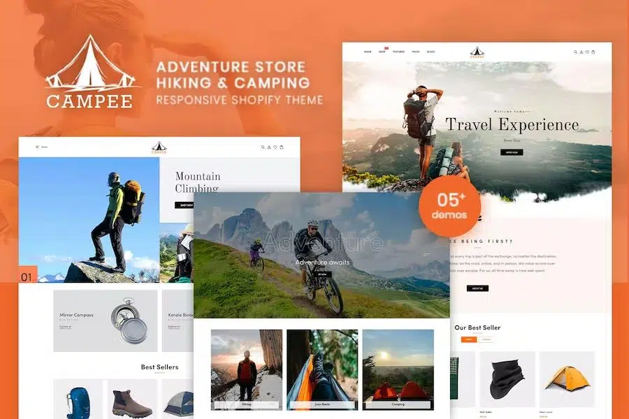 Campee – Adventure Store Hiking and Camping Shopify Theme