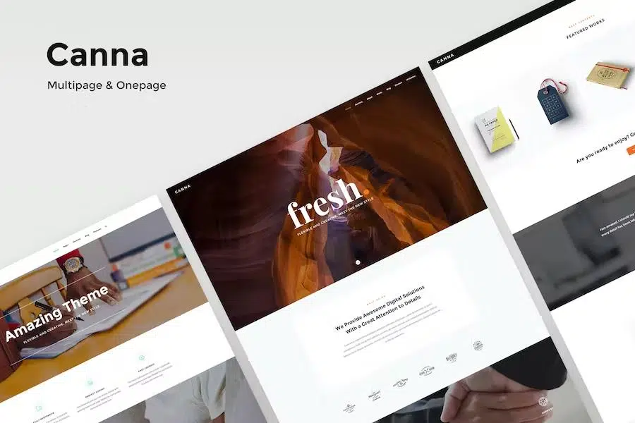 Canna – Creative Multi-Purpose HTML Template