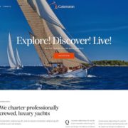 Catamaran – Yacht Club & Boat Rental WordPress theme
