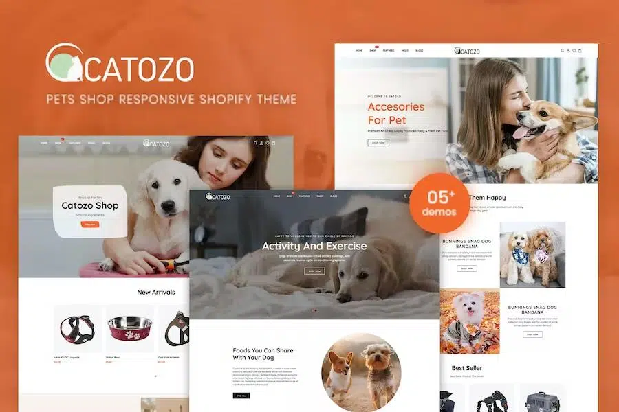 Catozo – Pets Shop Responsive Shopify Theme