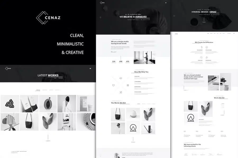 CEZAN – Minimal Multipurpose WordPress Theme