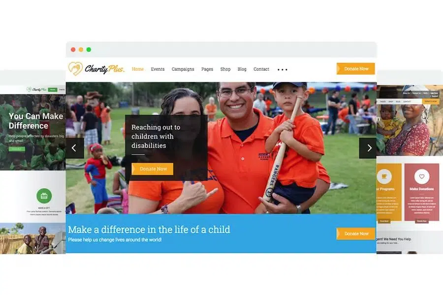 CharityPlus – Multipurpose Nonprofit Charity Organization HTML5 Template