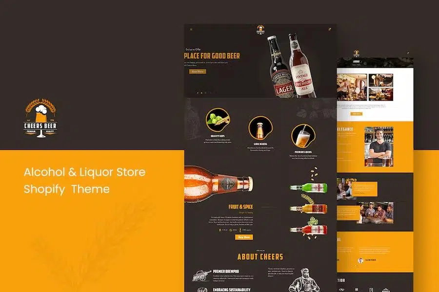 Cheerx – Alchocol & Liquor Store Shopify Theme