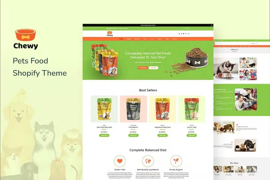 Chewy – Pet Shop Shopify Theme