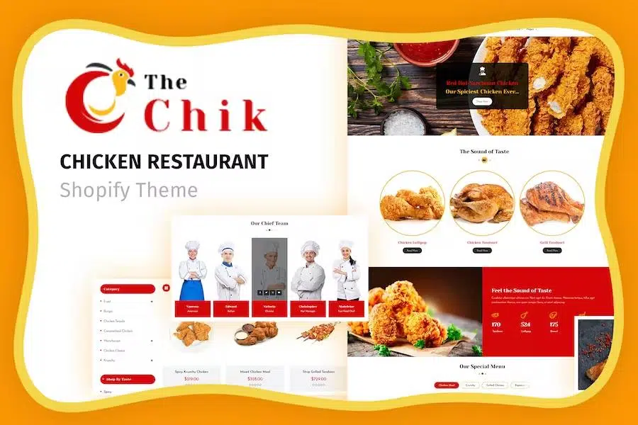 Chik – Food Shop, Restaurant Shopify Theme