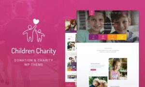 Children Charity – Nonprofit & NGO WordPress Theme