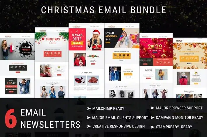 Christmas – Responsive Email Newsletter Template