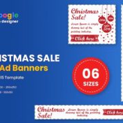 Christmas Sale Banner HTML5 – Animate