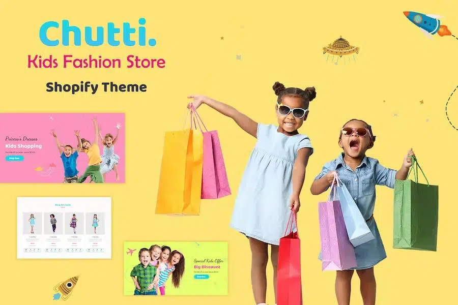 Chutti – Kids, Baby shop Shopify Theme