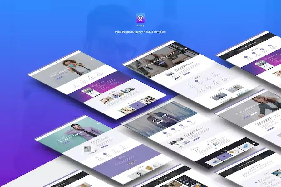 Citrix – Agency Multipurpose HTML5 Template