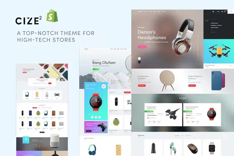 Cize – Electronics Store Shopify Theme