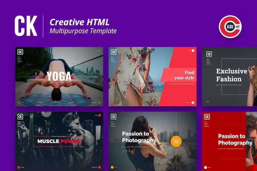 CK – Coming Soon Creative HTML Multipurpose Template