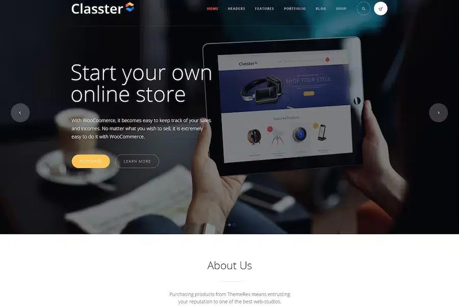 Classter – Multi-Purpose HTML Theme