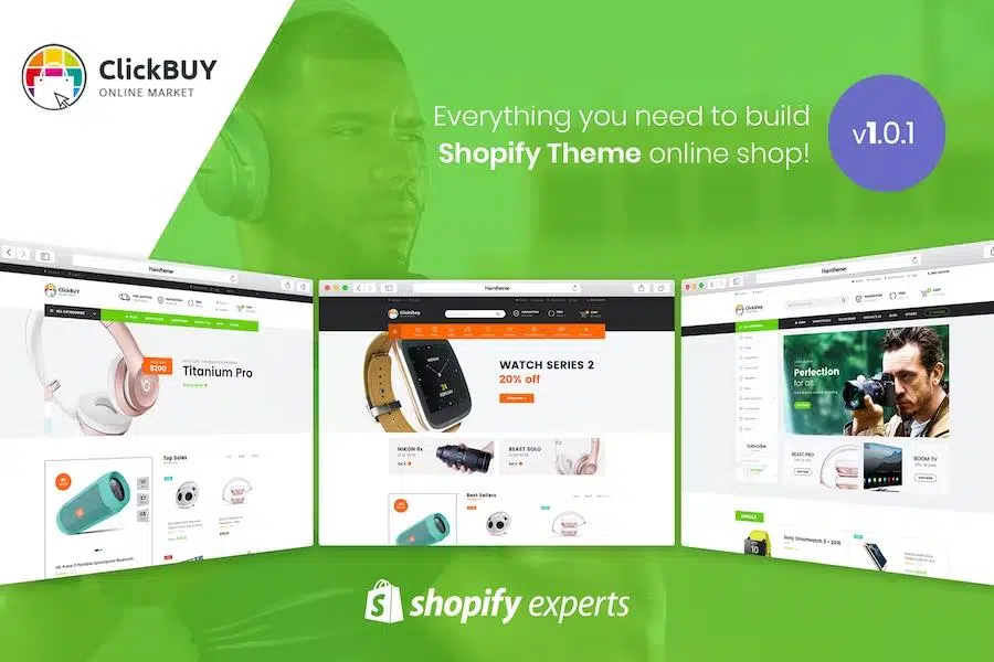 ClickBuy – Multi Store Responsive Shopify Theme