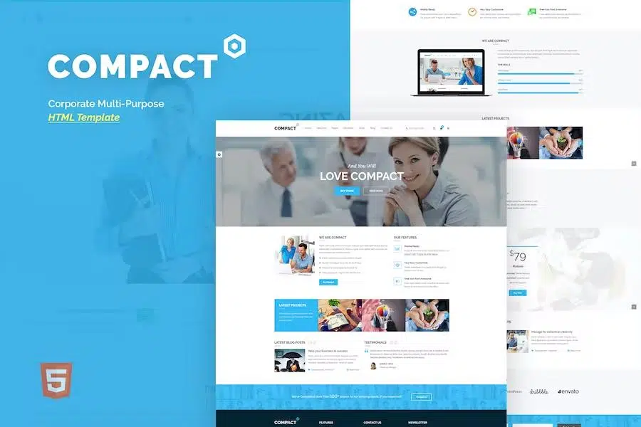 Compact – Corporate Multi-Purpose HTML Template