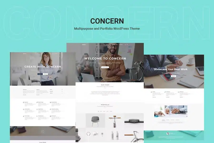 Concern – Multipurpose and Portfolio WordPress Theme