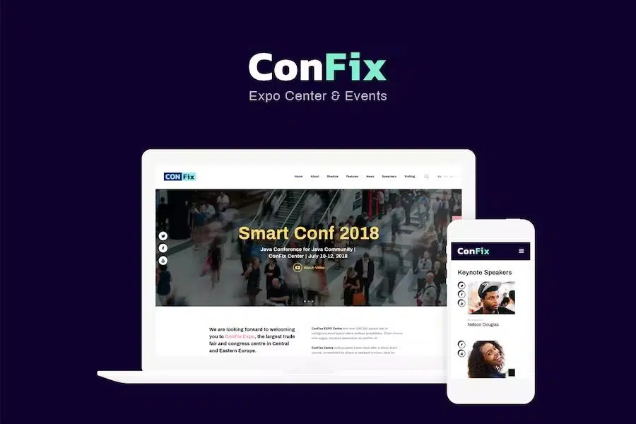 ConFix – Expo & Events WordPress Theme