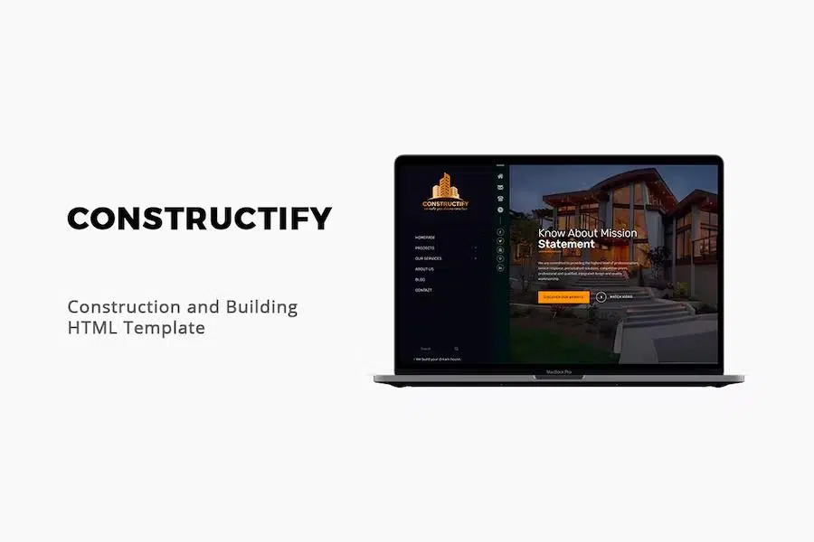 Constructify – Construction HTML Template