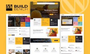 Construction Building WordPress Theme – Buildbench