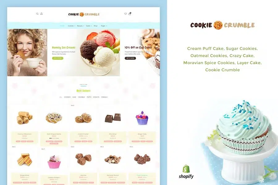 Cookie – Shopify Fast Food eCommerce