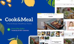 Cook&Meal – Food Blog & Recipe WordPress Theme