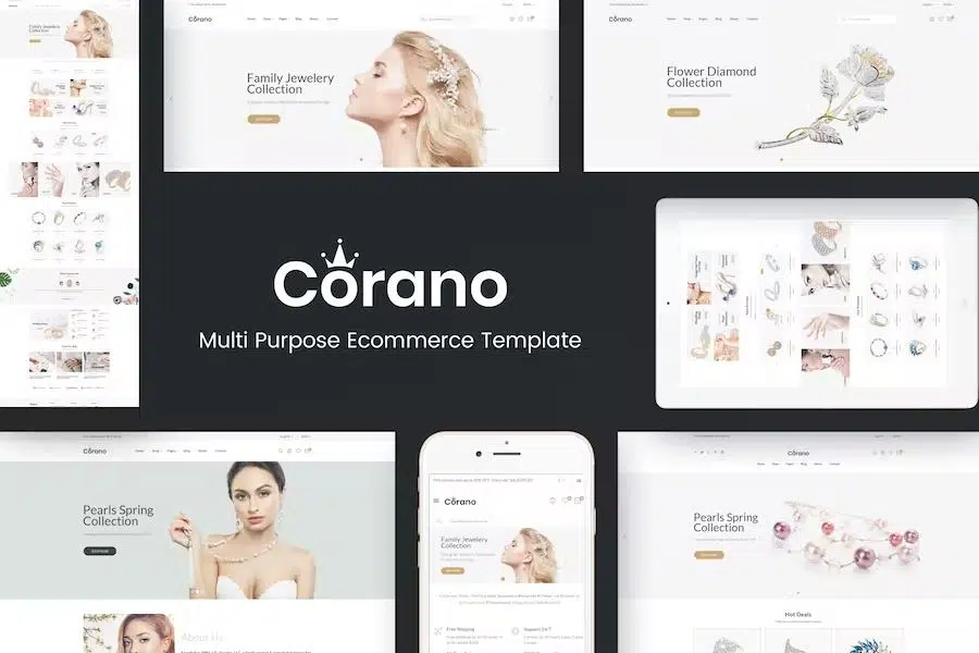 Corano – Jewellery Responsive Prestashop Theme