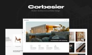 Corbesier – Modern Architecture & Interior Design WordPress Theme